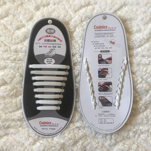 Silicone Shoe Lace Replacement-No more tying laces